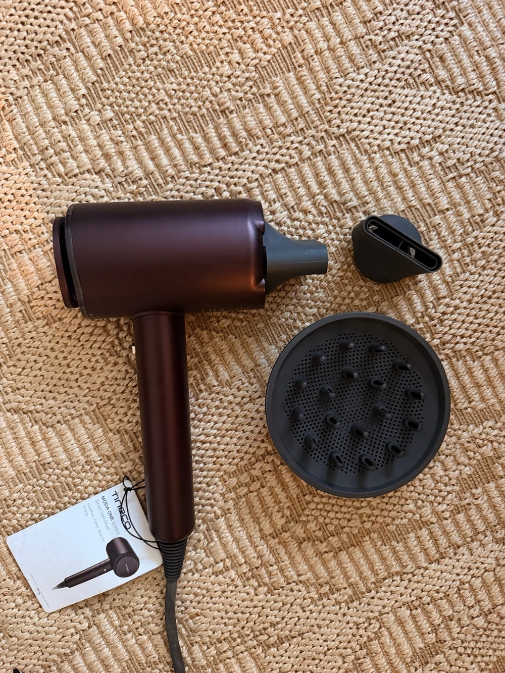 Tineco purple Blow Dryer Diffuser and Concentrator